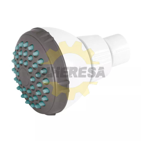 Regadera Abs 2 1/2" Antisarro Blanca