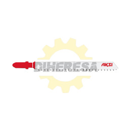Segueta Para Caladora Zanco "T" 8 Dpp Cortes Rectos Met, Plast Y Alum 5pc/Set, Mod T-127-D