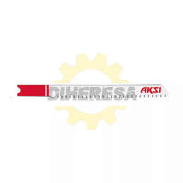 Segueta Para Caladora Zanco "U" 12 Dpp Cortes Rectos En Met, Plast Y Alum 5pc/Set, Mod U-118-B