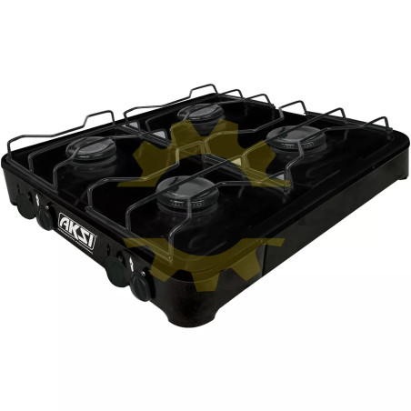 Estufa De Mesa 4 Quemadores Negro