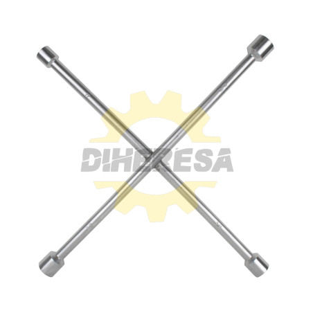 Llave De Cruz Pulida Y Cromada De 18"
