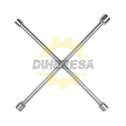 Llave De Cruz Pulida Y Cromada De 20"