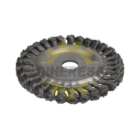 Carda Para Esmeril 6" X 3/4" , Trenzado Grueso