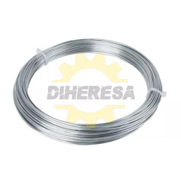 Alambre Galvanizado Cal 22 Rollo De 1 Kg