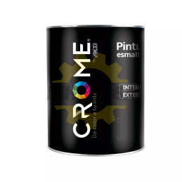 Pintura Esmalte Negro Mate 1 Galon