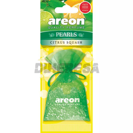 Aromatizante Areon Pearls - Citrus Squash