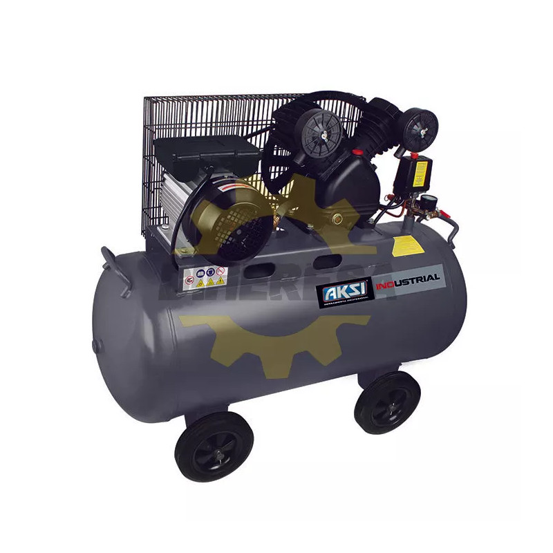 Compresor De Banda 120 Lts, 4hp, 2985w, 220v - Ind