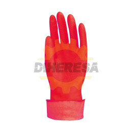 Guantes De Latex Para Limpieza Chicos - Rojos