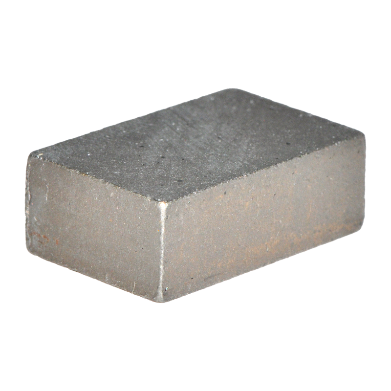 Segmento de diamante para cortar cantera dura 15/16 x 11/32 x 19/32 Pulgadas..