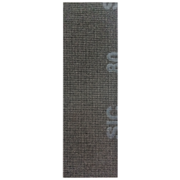 Hoja de malla de 4 x 12 - 1/2 Pulgadas, TIMAC - 80 para lijado de superficies.