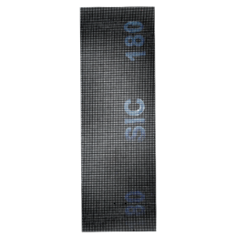 Hoja de malla de 4 x 12 - 1/2 Pulgadas, TIMAC - 180 para lijado de superficies.