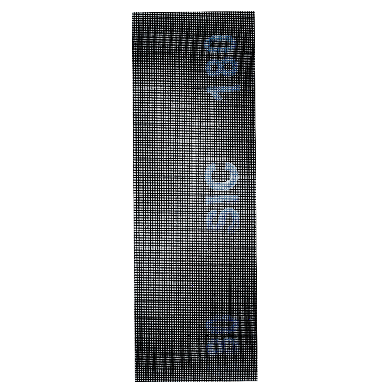 Hoja de malla de 4 x 12 - 1/2 Pulgadas, TIMAC - 180 para lijado de superficies.
