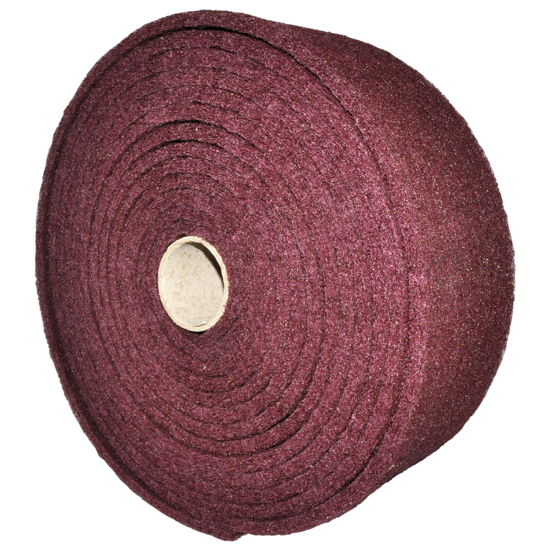 Rollo de fibra de 6 x 394 Pulgadas de óxido de aluminio - grano medio para dar acabado.