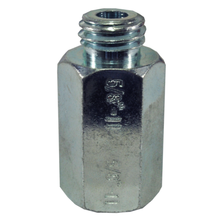 Adaptador con rosca 5/8 - 11 Pulgadas para bonetes doble cara.