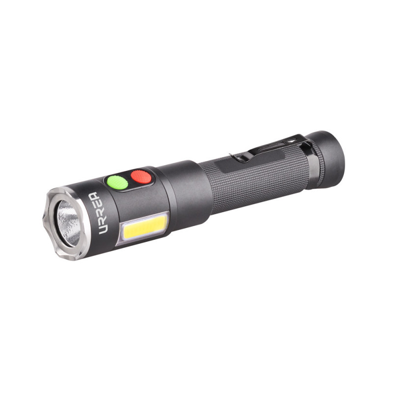 LRU6A URREA Linterna recargable 600lm con alarma Urrea | DIHERESA LRU6A URREA Linterna recargable 600lm con alarma Urrea | DIHERESA