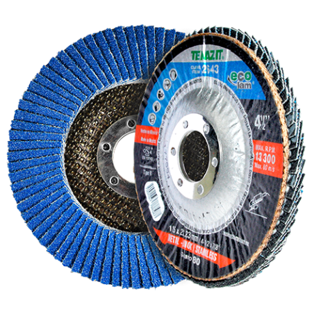 Disco lam de 4 1/2 x 7/8 Pulgadas - grano 80 para desbaste.