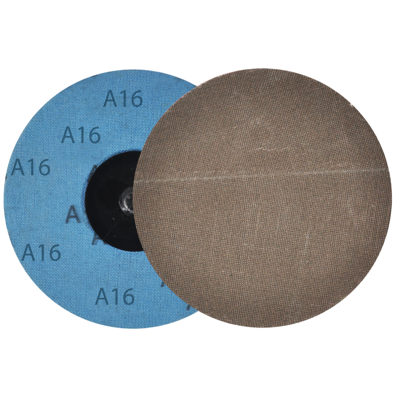 Disco de cambio rápido (Rol-Ok) de 3 Pulgadas de óxido de aluminio piramidal - grano 1200