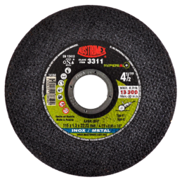 Disco para corte de inox y metal de 4-1/2 x 0.05 x 7/8 Pulgadas