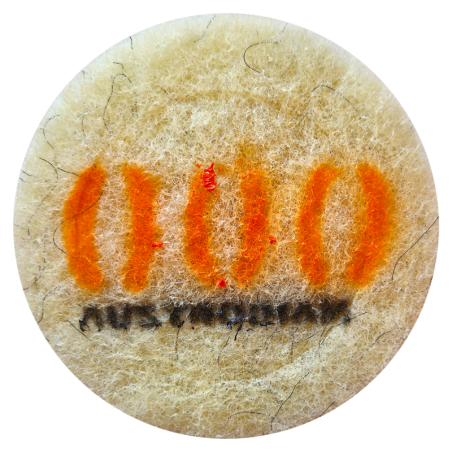 Pad de fibra con diamante para pulido de 5 Pulgadas.