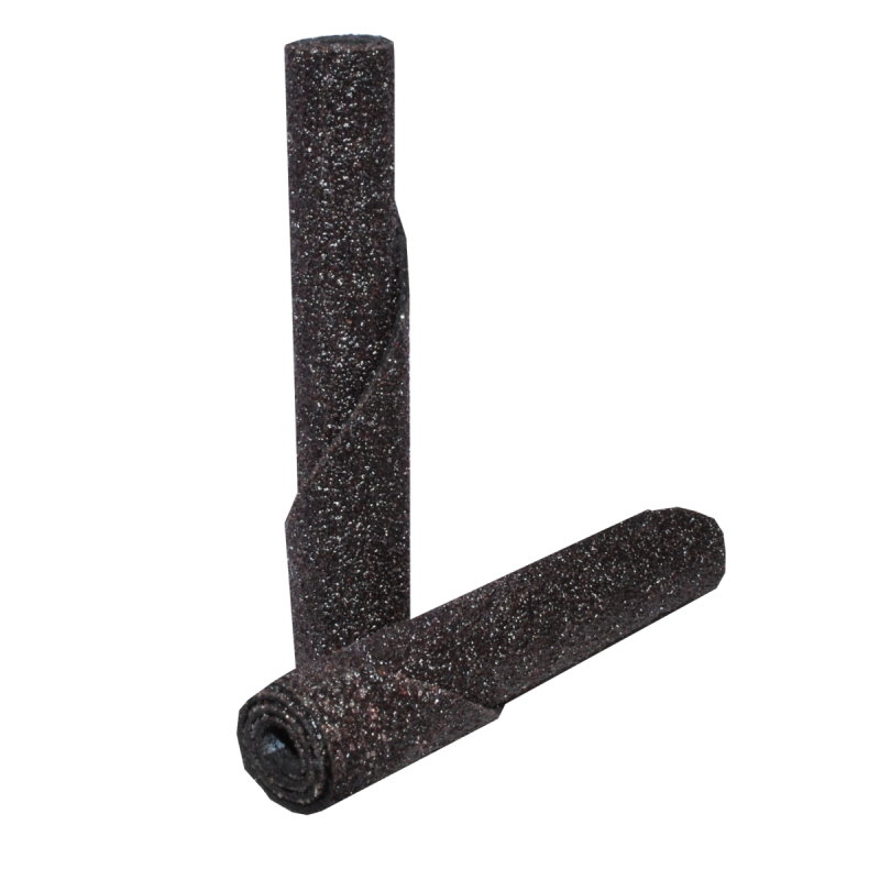 Cartucho de lija recto de 3/8 x 2 x 1/8 Pulgadas de Óxido de Aluminio - Grano 80