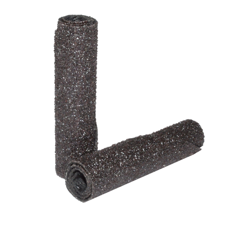 Cartucho de lija recto de 1/2 x 2 x 1/4 Pulgadas de Óxido de Aluminio - Grano 60