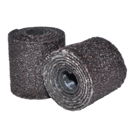 Cartucho de lija recto de 3/4 x 3/4 x 1/4 Pulgadas de Óxido de Aluminio - Grano 80