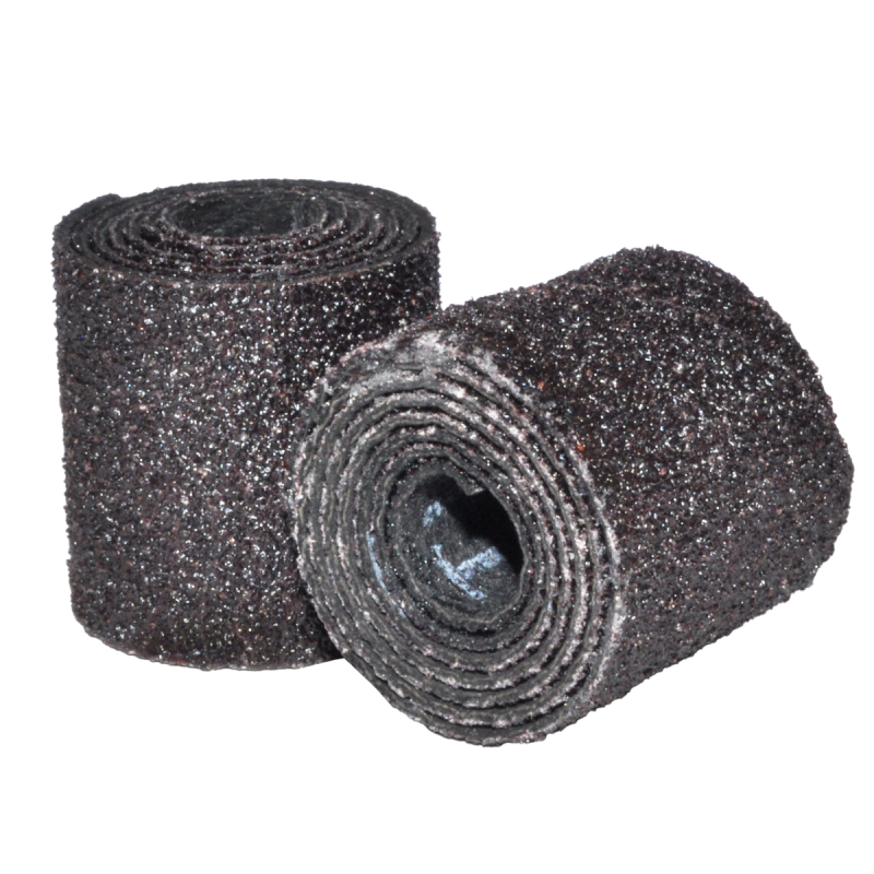 Cartucho de lija recto de 3/4 x 3/4 x 1/4 Pulgadas de Óxido de Aluminio - Grano 80