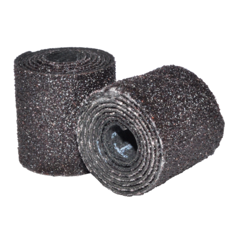 Cartucho de lija recto de 3/4 x 3/4 x 1/4 Pulgadas de Óxido de Aluminio - Grano 80