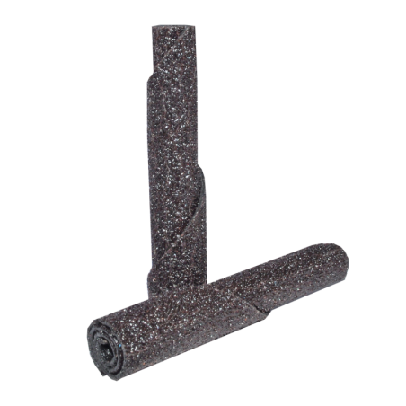 Cartucho de lija cónico de 3/8 x 2 x 1/8 Pulgadas de Óxido de Aluminio - Grano 60