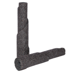 Cartucho de lija cónico de 3/8 x 2 x 1/8 Pulgadas de Óxido de Aluminio - Grano 80