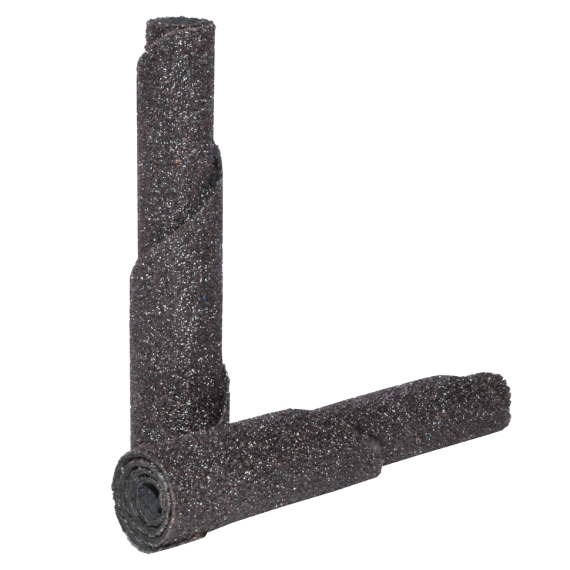 Cartucho de lija cónico de 3/8 x 2 x 1/8 Pulgadas de Óxido de Aluminio - Grano 80