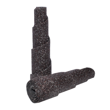 Cartucho de lija cónico de 1/2 x 2 x 1/8 Pulgadas de Óxido de Aluminio - Grano 60