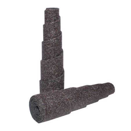 Cartucho de lija cónico de 1/2 x 2 x 1/8 Pulgadas de Óxido de Aluminio - Grano 120