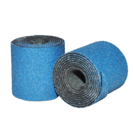 Cartucho de lija recto de 3/4 x 3/4 x 1/4 Pulgadas de Zirconio - Grano 120
