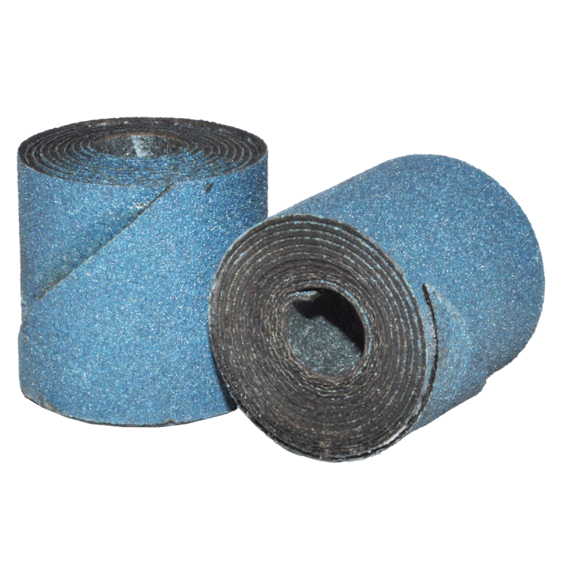 Cartucho de lija recto de 3/4 x 3/4 x 1/4 Pulgadas de Zirconio - Grano 240