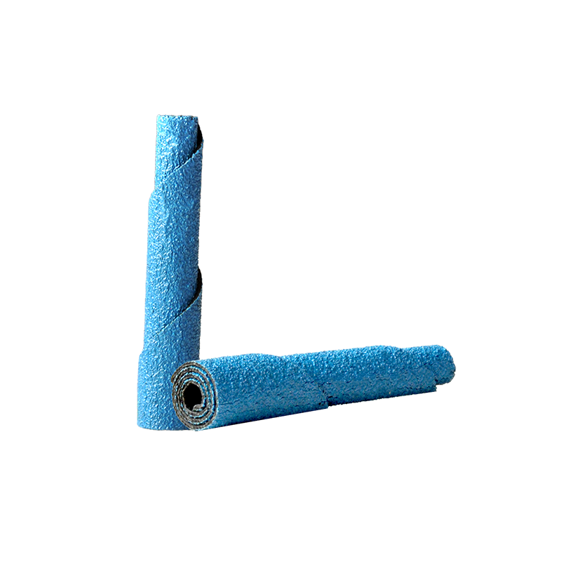Cartucho de lija cónico de 3/8 x 2 x 1/8 Pulgadas de Zirconio - Grano 100