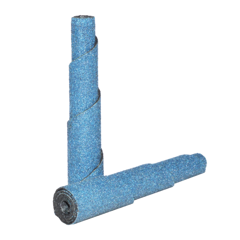Cartucho de lija cónico de 3/8 x 2 x 1/8 Pulgadas de Zirconio - Grano 150