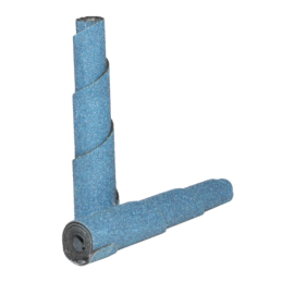 Cartucho de lija cónico de 3/8 x 2 x 1/8 Pulgadas de Zirconio - Grano 180