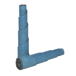 Cartucho de lija cónico de 3/8 x 2 x 1/8 Pulgadas de Zirconio - Grano 240