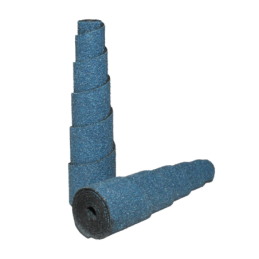 Cartucho de lija cónico de 1/2 x 2 x 1/8 Pulgadas de Zirconio - Grano 150