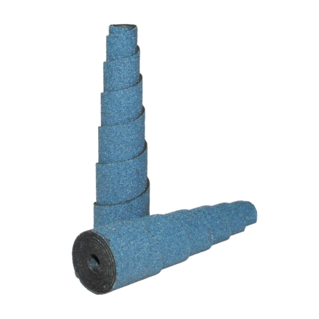Cartucho de lija cónico de 1/2 x 2 x 1/8 Pulgadas de Zirconio - Grano 240