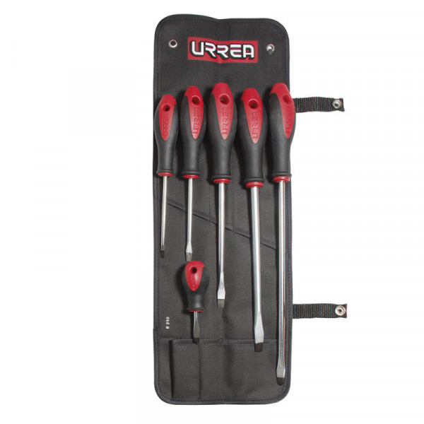 8600B URREA Juego de 6 destornilladores bimaterial combinado Urrea | DIHERESA