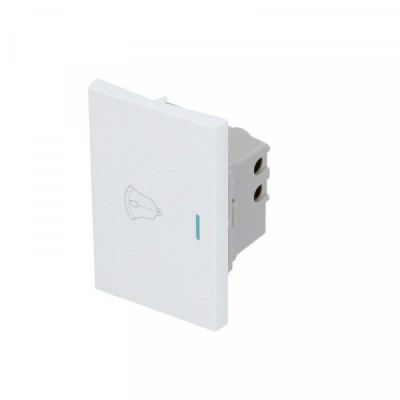 P604B SURTEK Switch para timbre color blanco