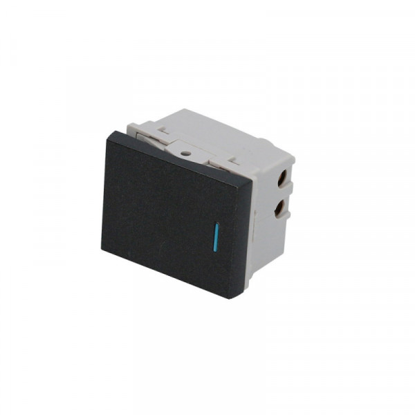 P606N SURTEK Switch 1/2 color negro Surtek | DIHERESA