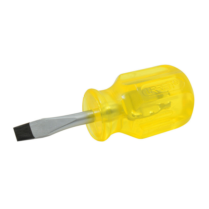 9652 URREA Destornillador ámbar trompo barra redonda punta plana 1/4" x 1-1/2" Urrea | DIHERESA 9652 URREA Destornillador ámbar trompo barra redonda punta plana 1/4" x 1-1/2" Urrea | DIHERESA