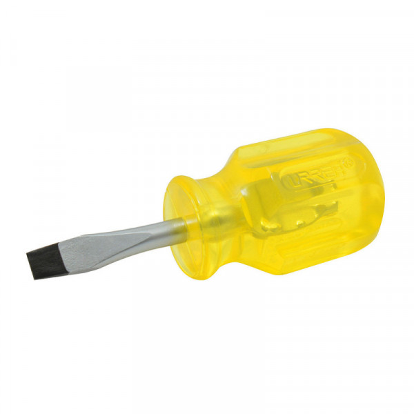 9652 URREA Destornillador ámbar trompo barra redonda punta plana 1/4" x 1-1/2" Urrea | DIHERESA