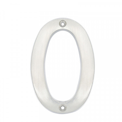 L6800CS LOCK Numero 0 slim 4" cromo satinado Lock | DIHERESA