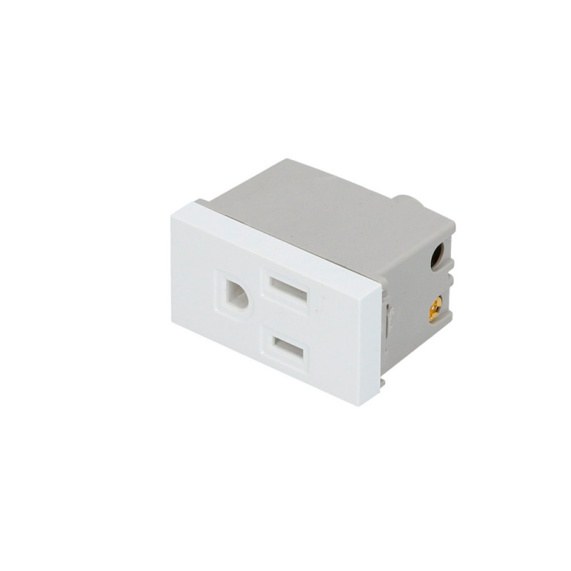 P610B SURTEK Contacto aterrizado 1/3 color blanco Surtek | DIHERESA