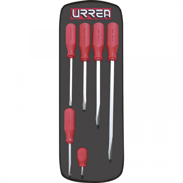 9800AR URREA Juego de 6 destornilladores serie R combinado Urrea | DIHERESA