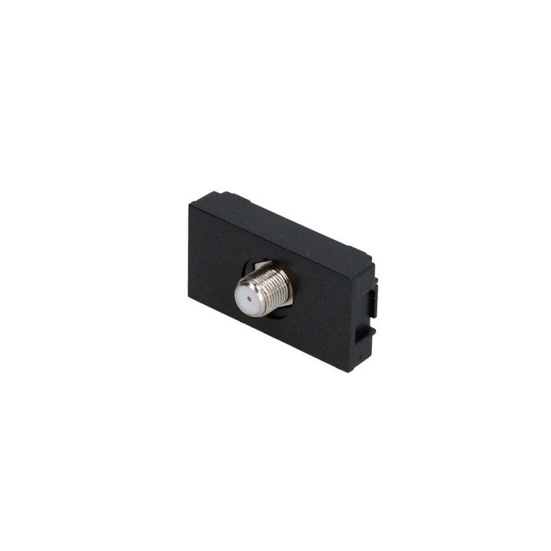 P614N SURTEK Toma TV 1/3 color negro Surtek | DIHERESA P614N SURTEK Toma TV 1/3 color negro Surtek | DIHERESA